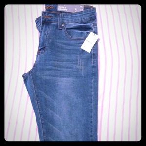 Men's Carbon brand super skinny jeans